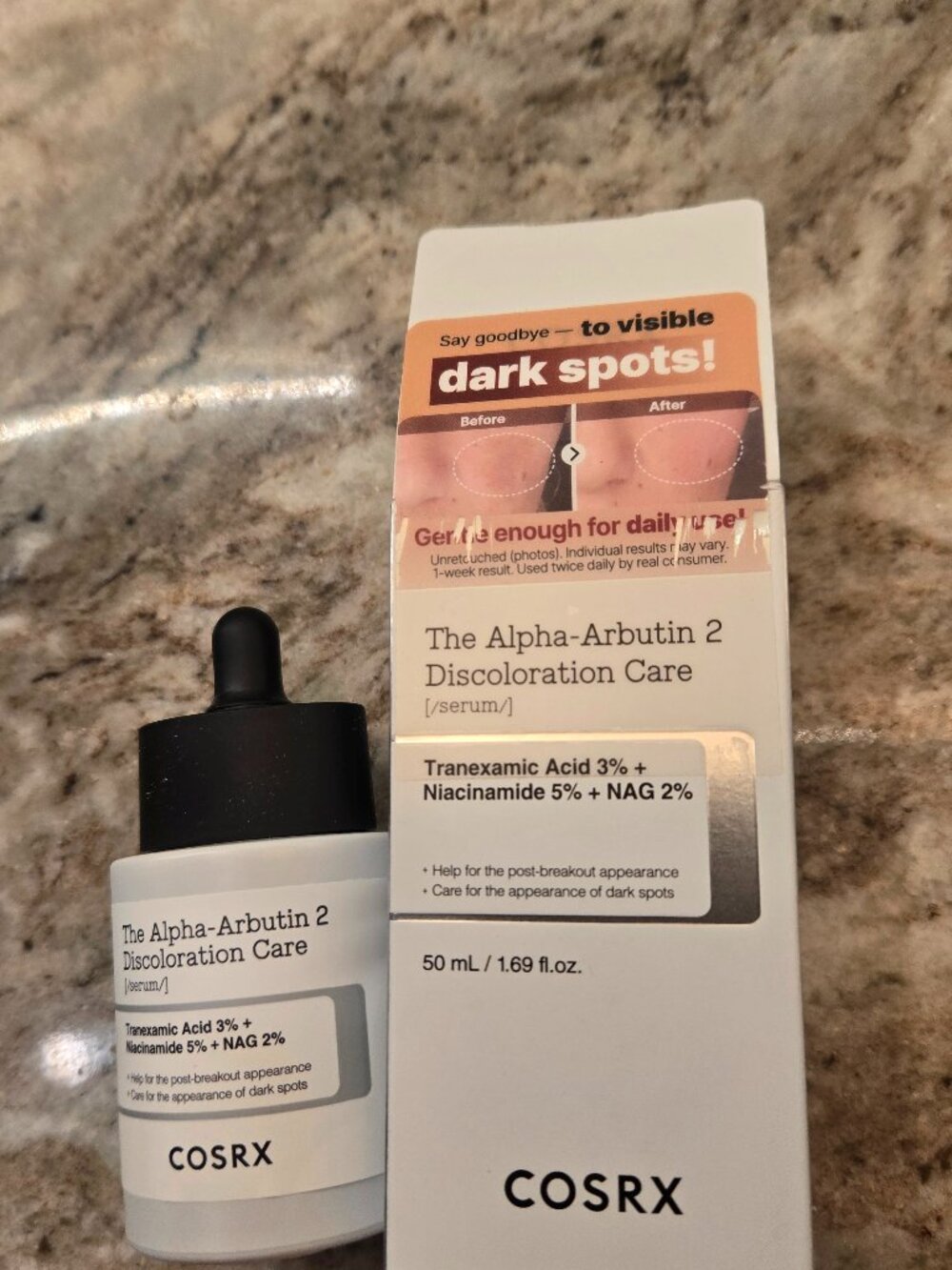 NIB COSRX The Alpha-Arbutin Discoloration care